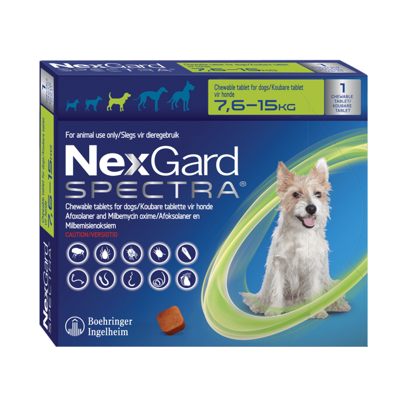 NEXGARD SPECTRA - Viên Trị Nội Ngoại Kí Sinh Trùng
