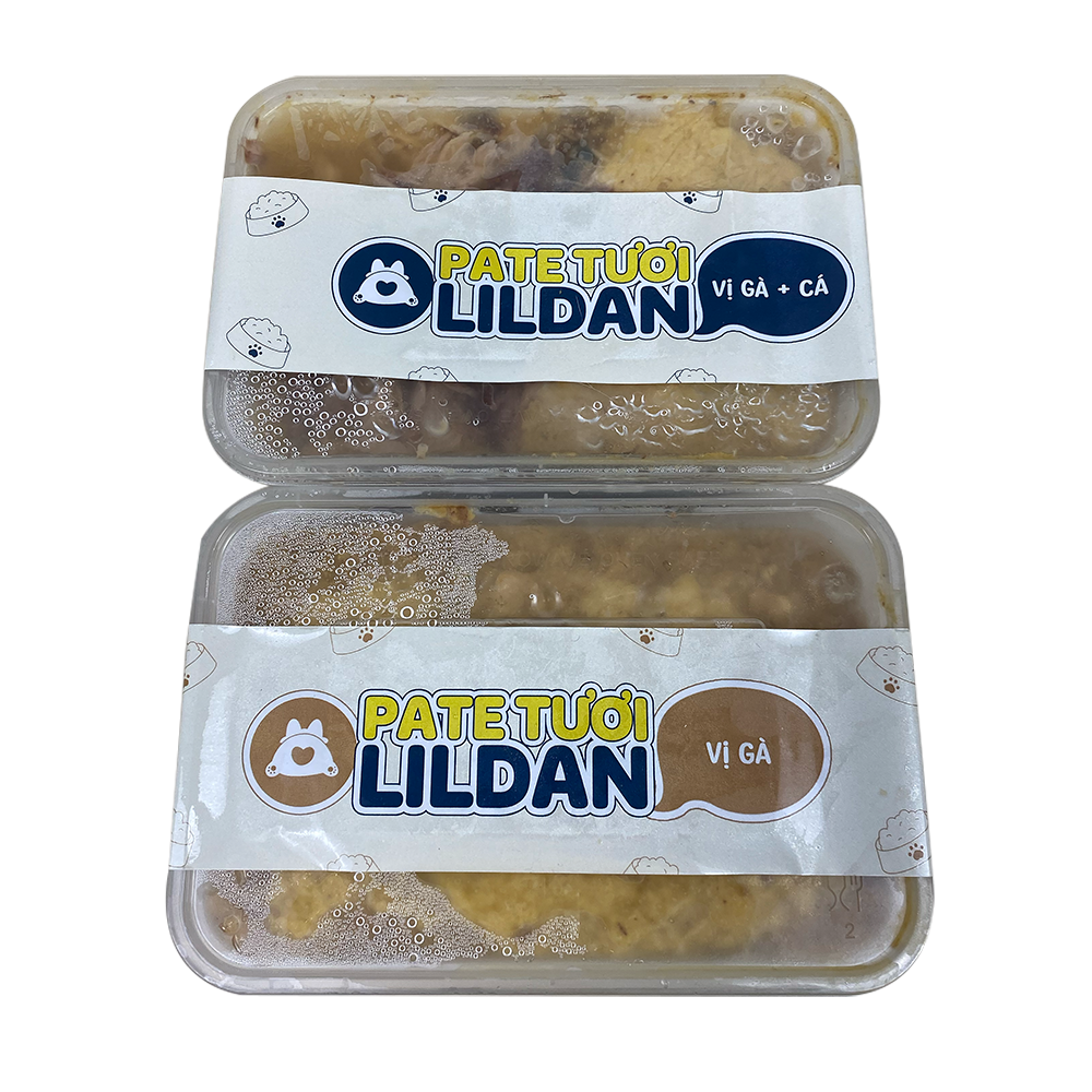 Pate Tươi LILDAN (800g) - Pate Dành Cho Chó Mèo Nhiều Loại