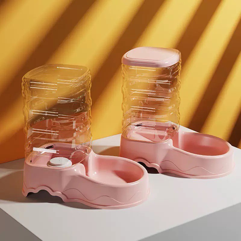 Bình Nước Cho Chó Mèo - Bình Thức Ăn Nước Tự Động Cho Chó Mèo 3.8L