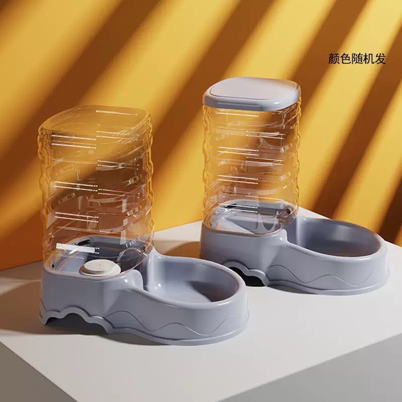 Bình Nước Cho Chó Mèo - Bình Thức Ăn Nước Tự Động Cho Chó Mèo 3.8L