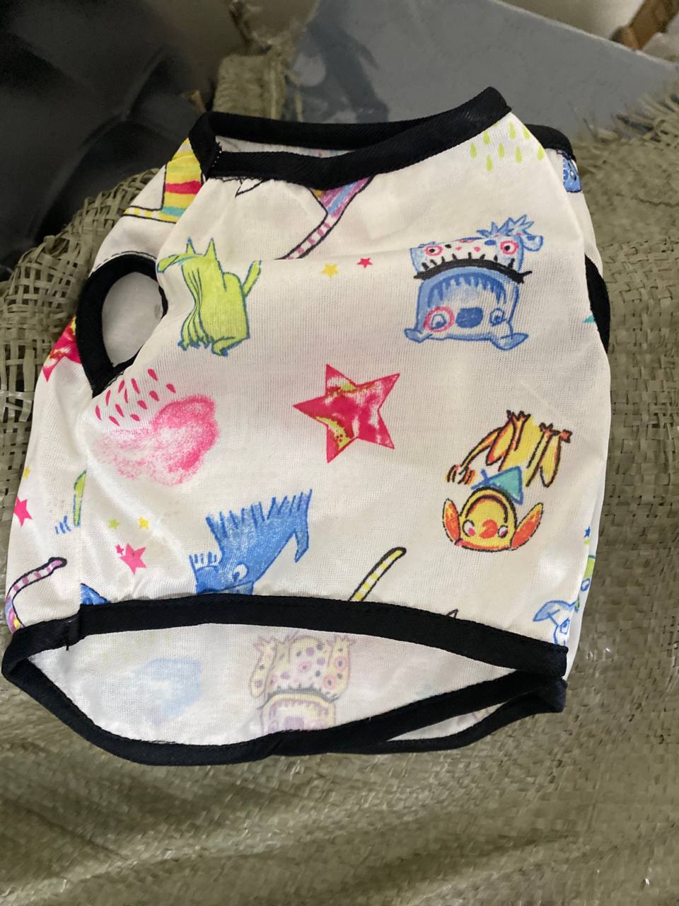 Áo cho thú cưng, áo họa tiết sọc ngang