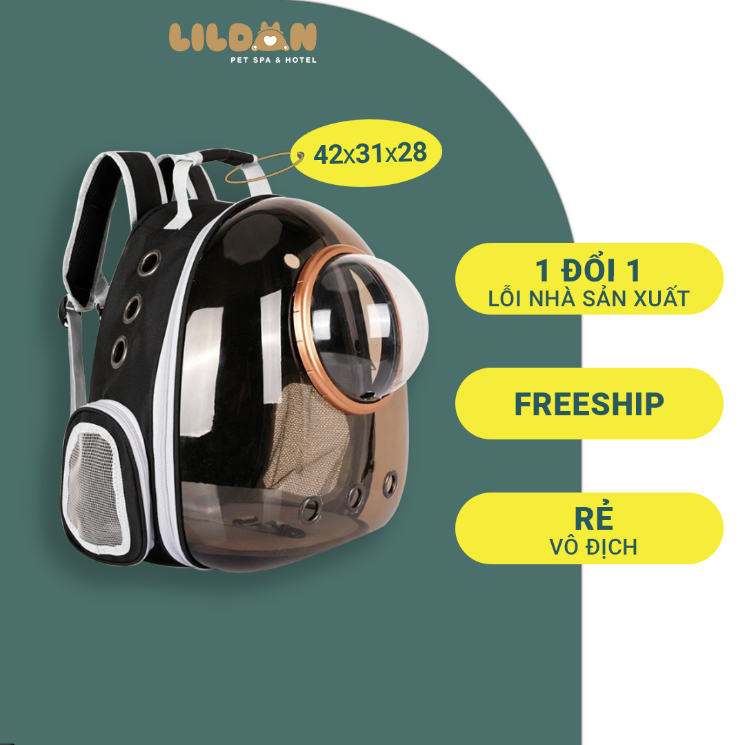 Balo, Vali Phi Hành Gia Vận Chuyển Chó Mèo Có Vòng Cầu