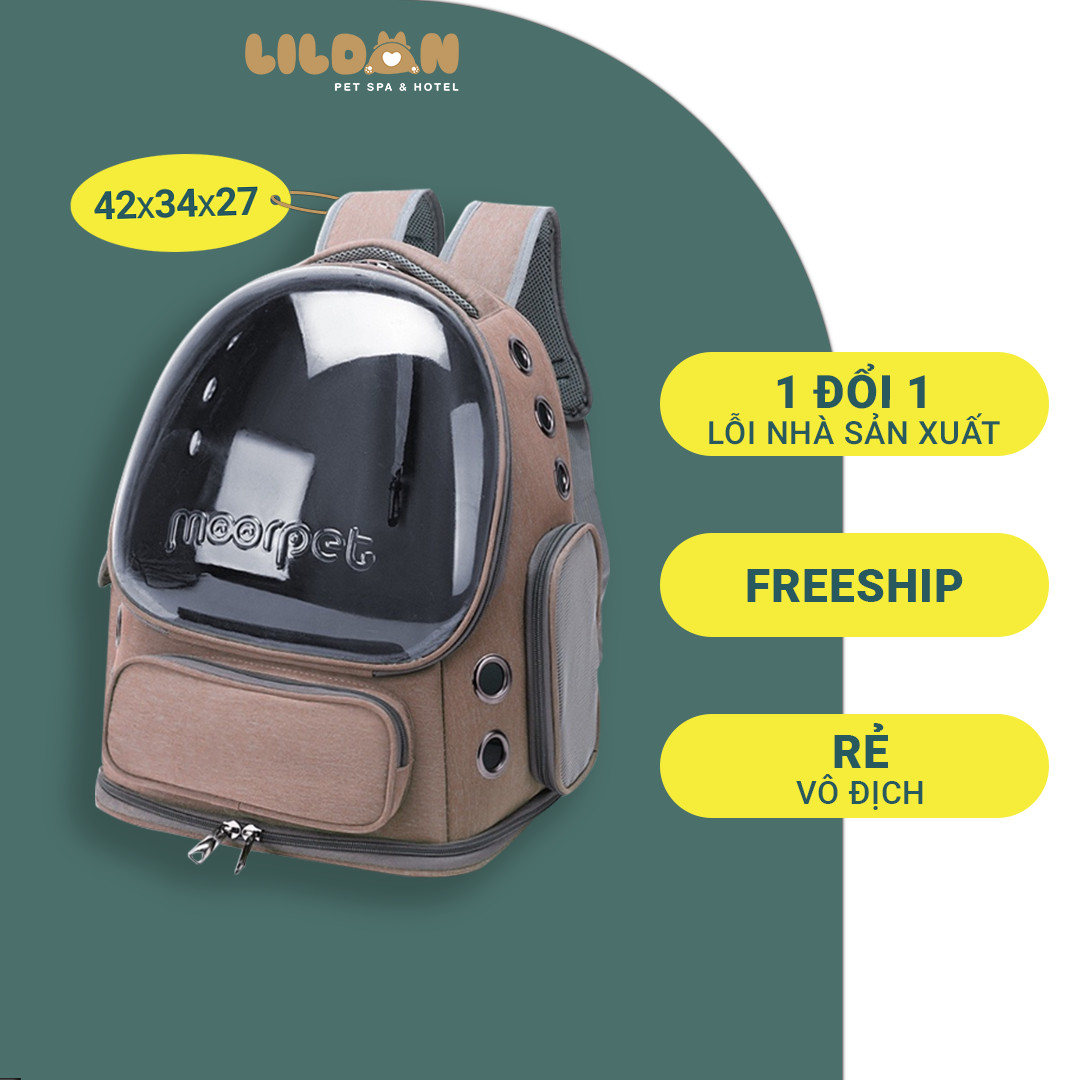 Balo Chó Mèo - Balo Vận Chuyển Thú Cưng Moorpet