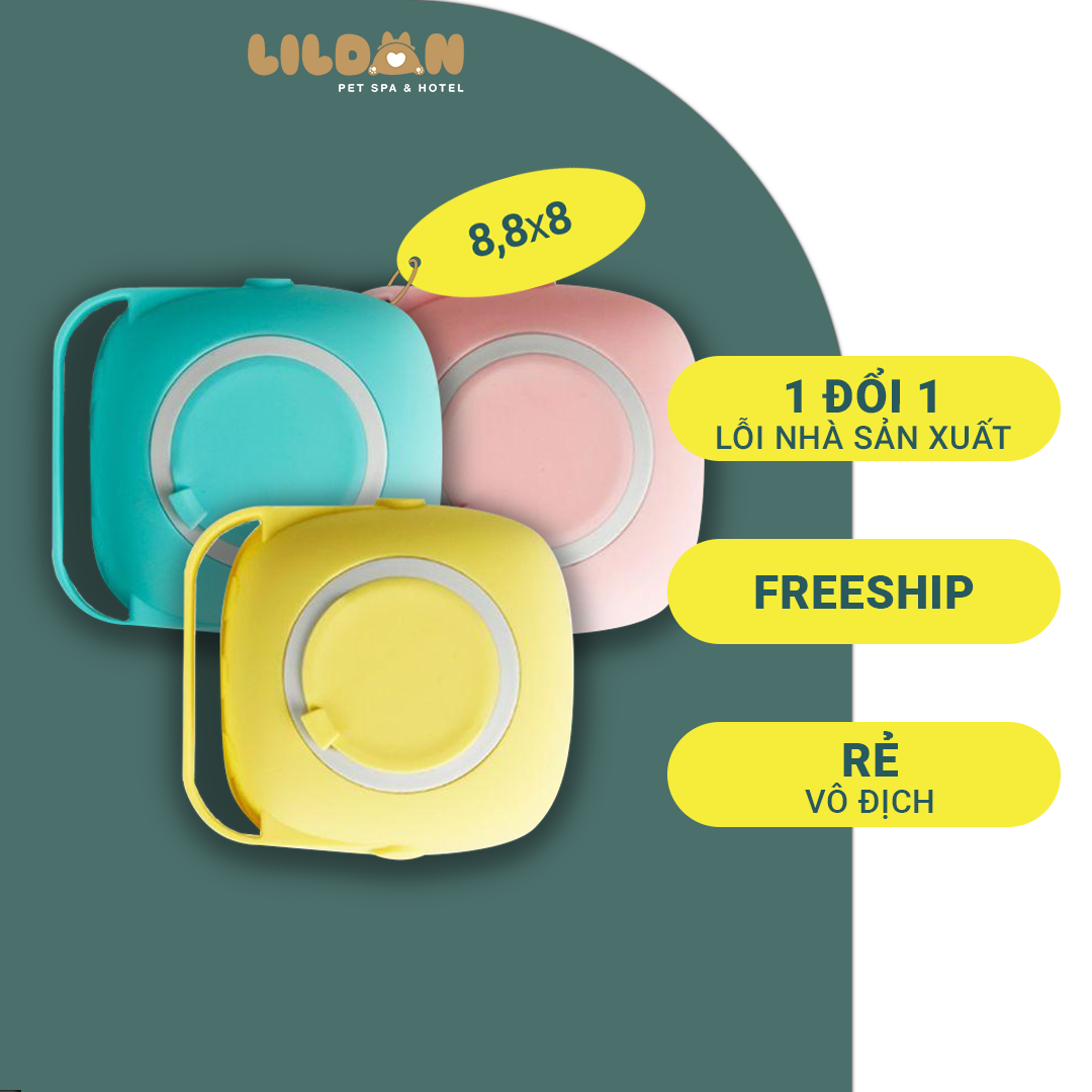 Bàn chải massage tắm cho thú cưng