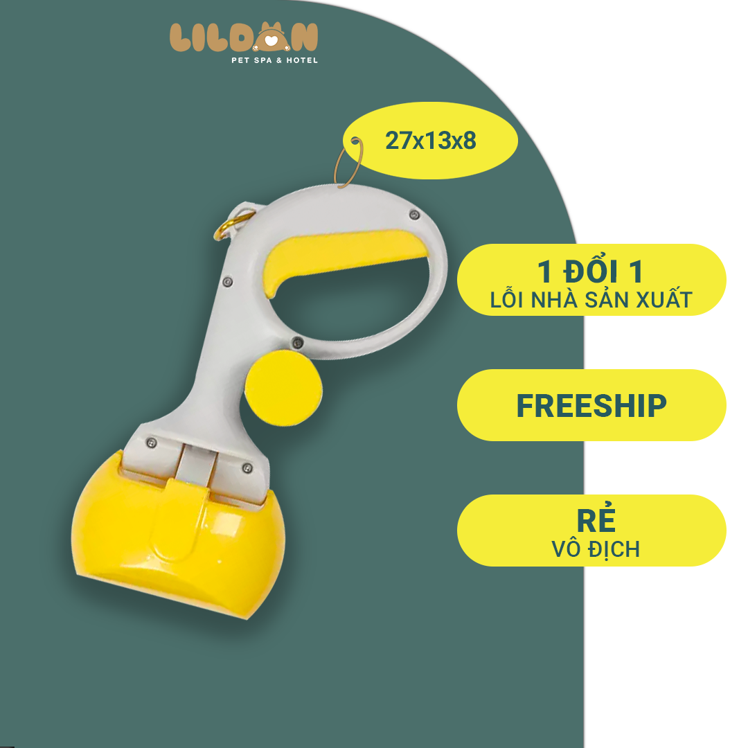 Dụng Cụ Dọn Vệ Sinh - Dụng Cụ Gắp Phân Thông Minh Cho Chó Mèo