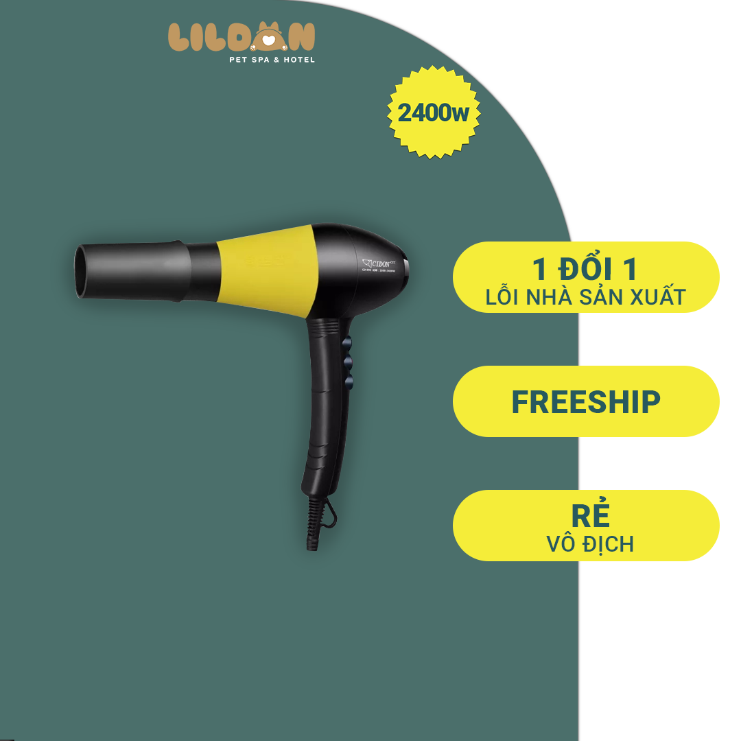 CIDON Dụng Cụ Spa, Groom - Máy Sấy Lông Thú Cưng CD-898