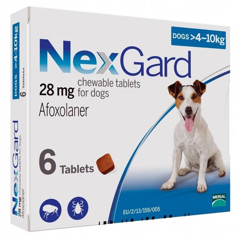 NEXGARD Viên Trị Ve Ghẻ, Bọ Chét