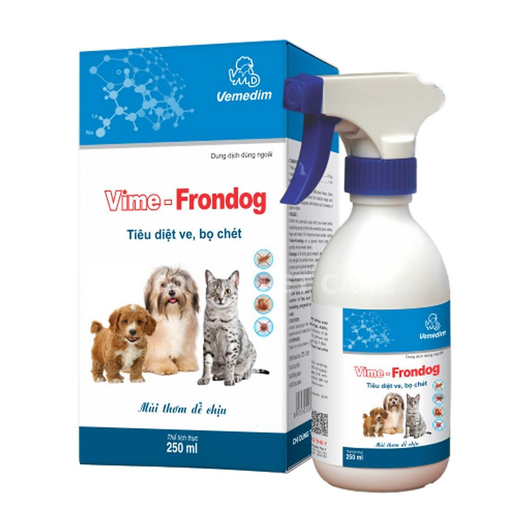 VIME-FORNDOG Xịt Ve Rận Trên Chó Mèo và Môi Trường