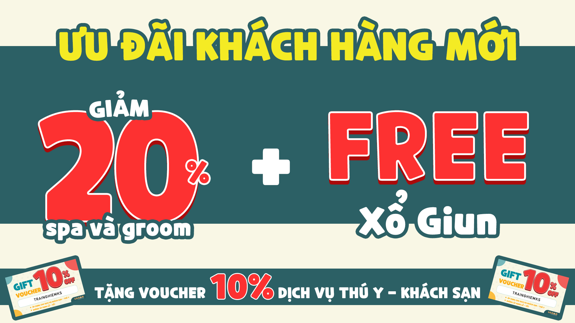 giảm 30% groom spa