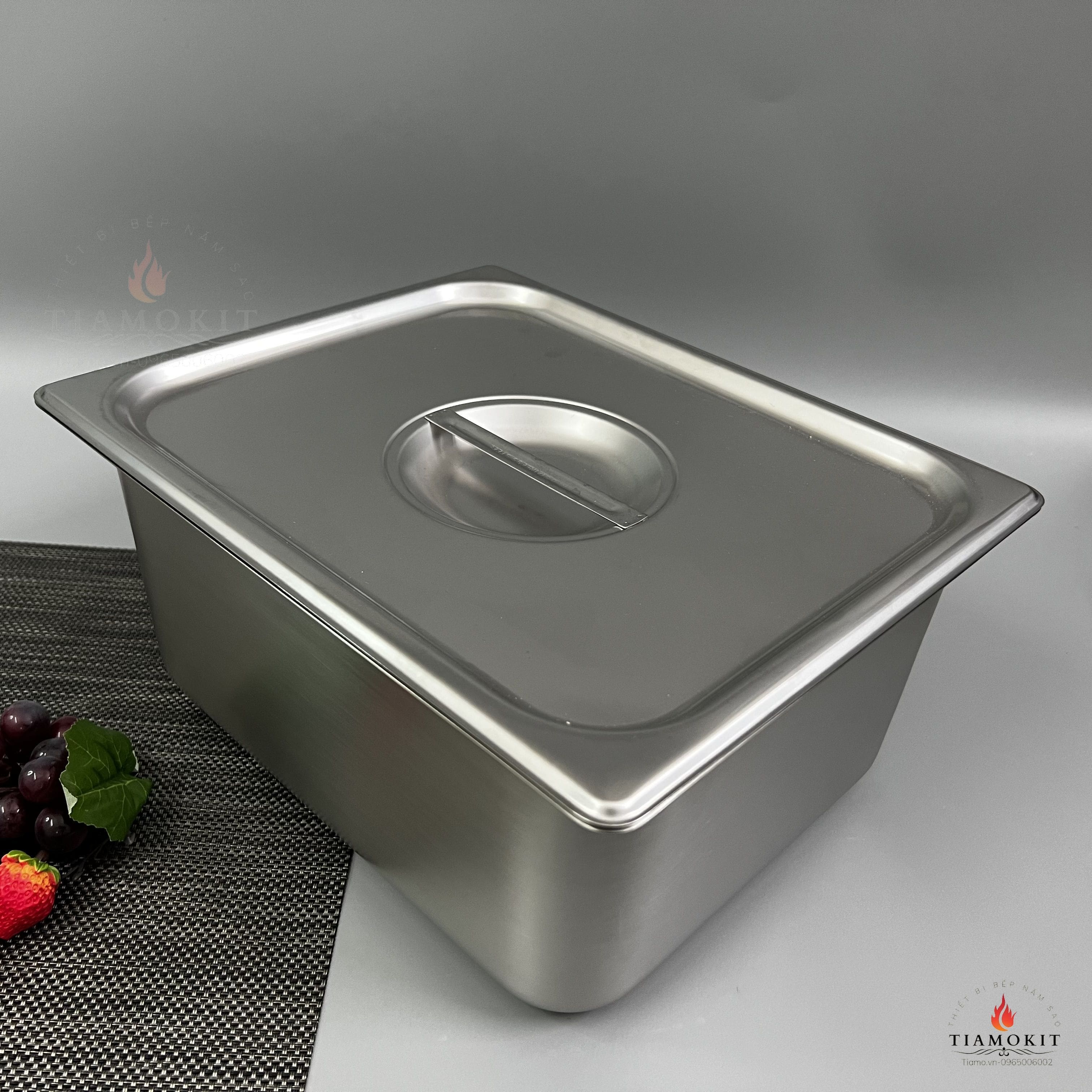 Khay buffet GN 1/2/15 Sus 201