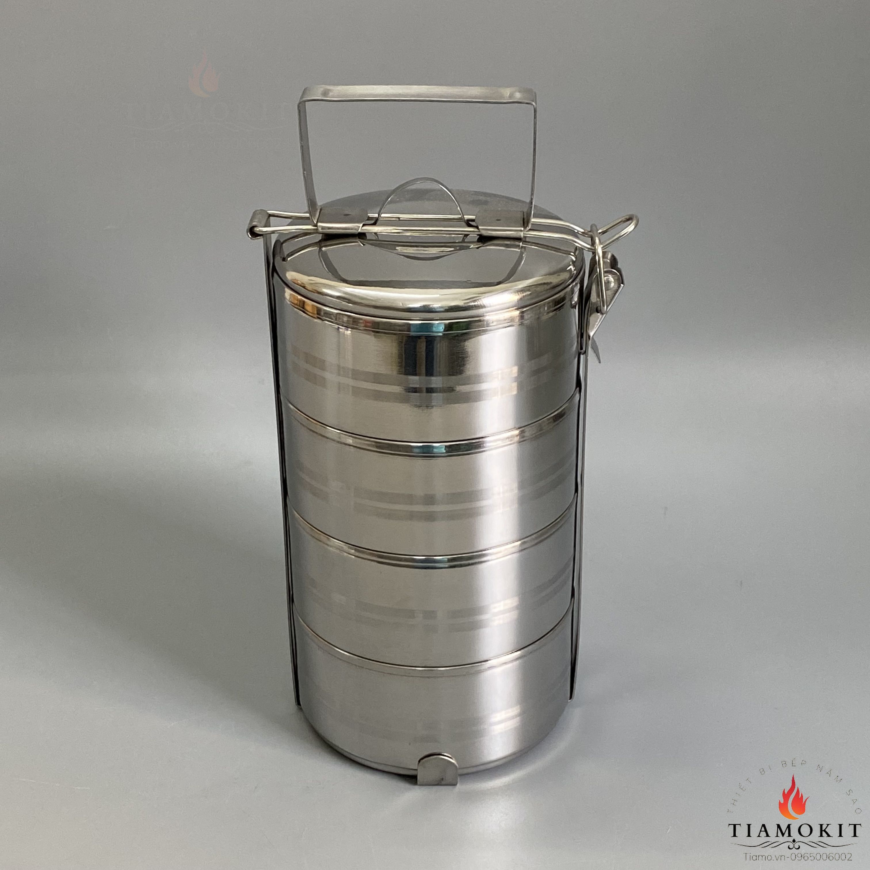 CẶP LỒNG INOX 4 TẦNG SUS 201