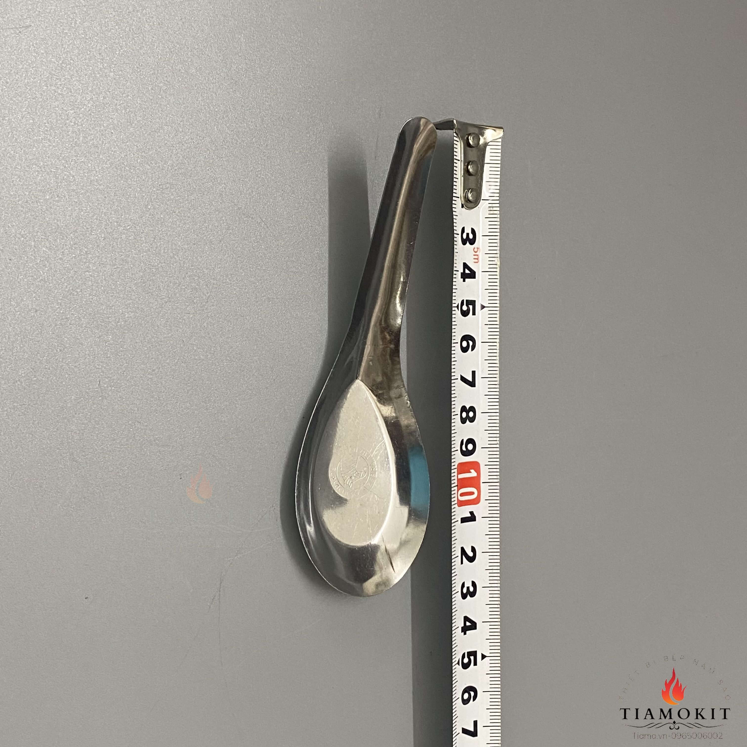 Thìa Inox Cán Ngắn SUS 201 – Tiện Dụng, An Toàn, Dễ Vệ Sinh