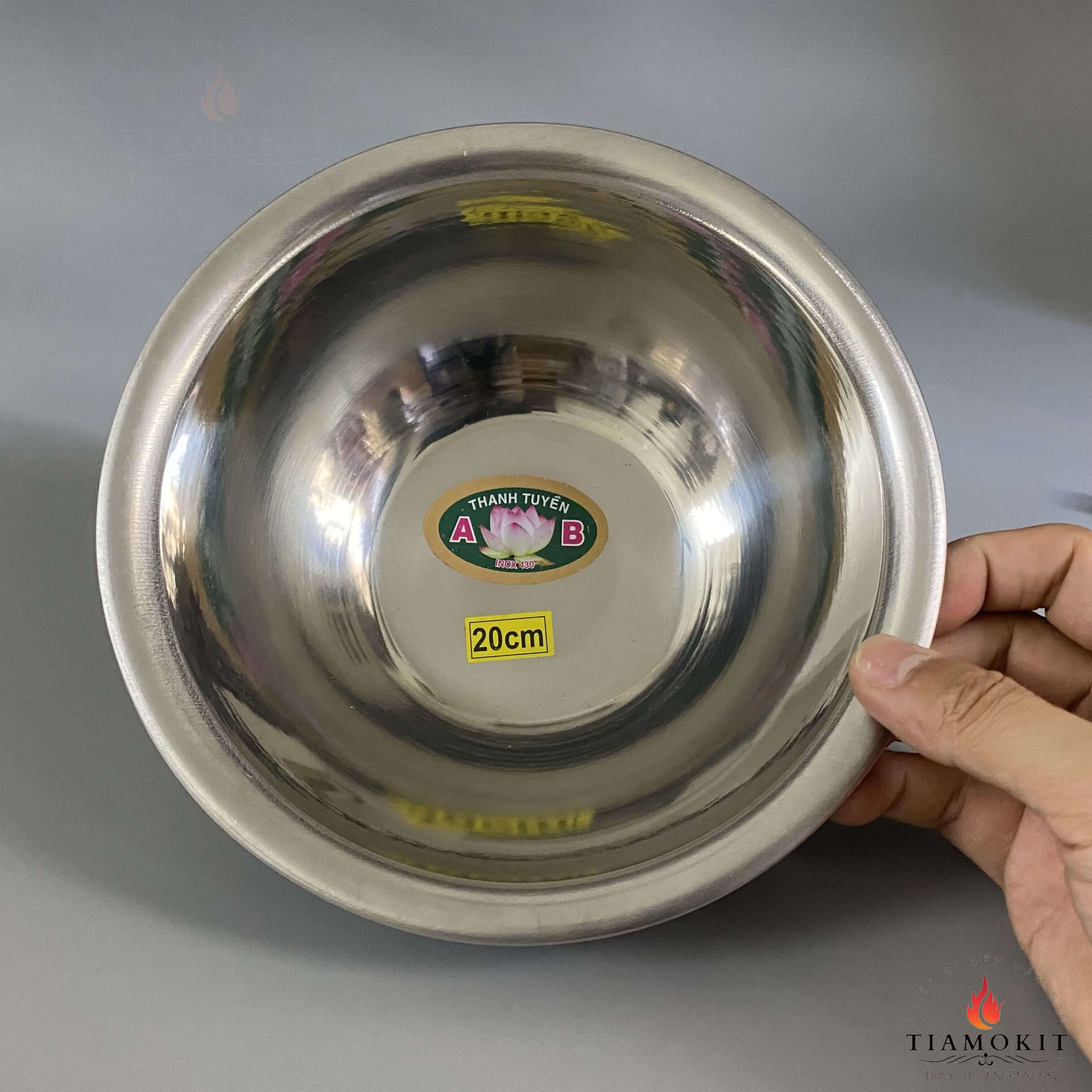 Bát 1 lớp AB inox 201 cao cấp, an toàn, tiện dụng.