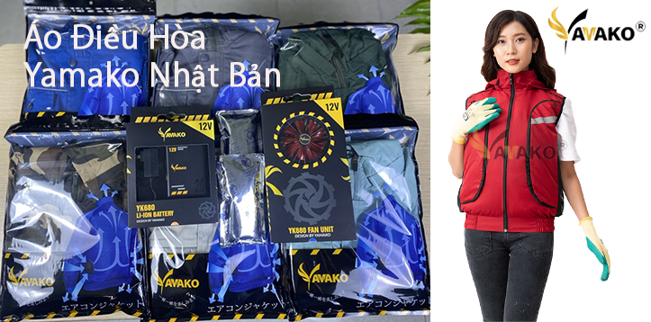 Áo Điều Hòa Nhật bản Chính hãng Yamako