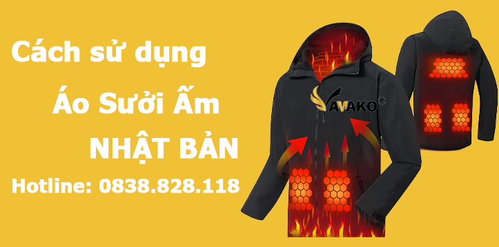 Cách sử dụng áo sưởi ấm nhật bản