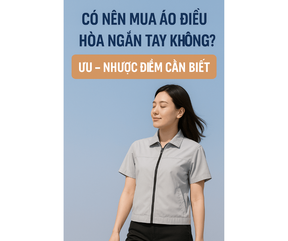 Có nên mua áo điều hòa ngắn tay không? Ưu – nhược điểm cần biết