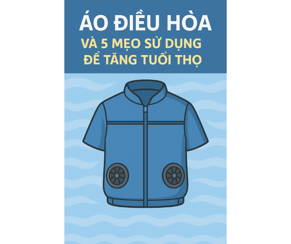 Áo điều hòa và 5 mẹo sử dụng để tăng tuổi thọ