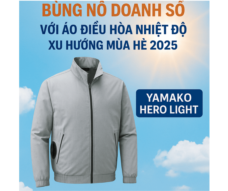 Bùng Nổ Doanh Số Với Áo Điều Hòa Nhiệt Độ – Xu Hướng Mùa Hè 2025