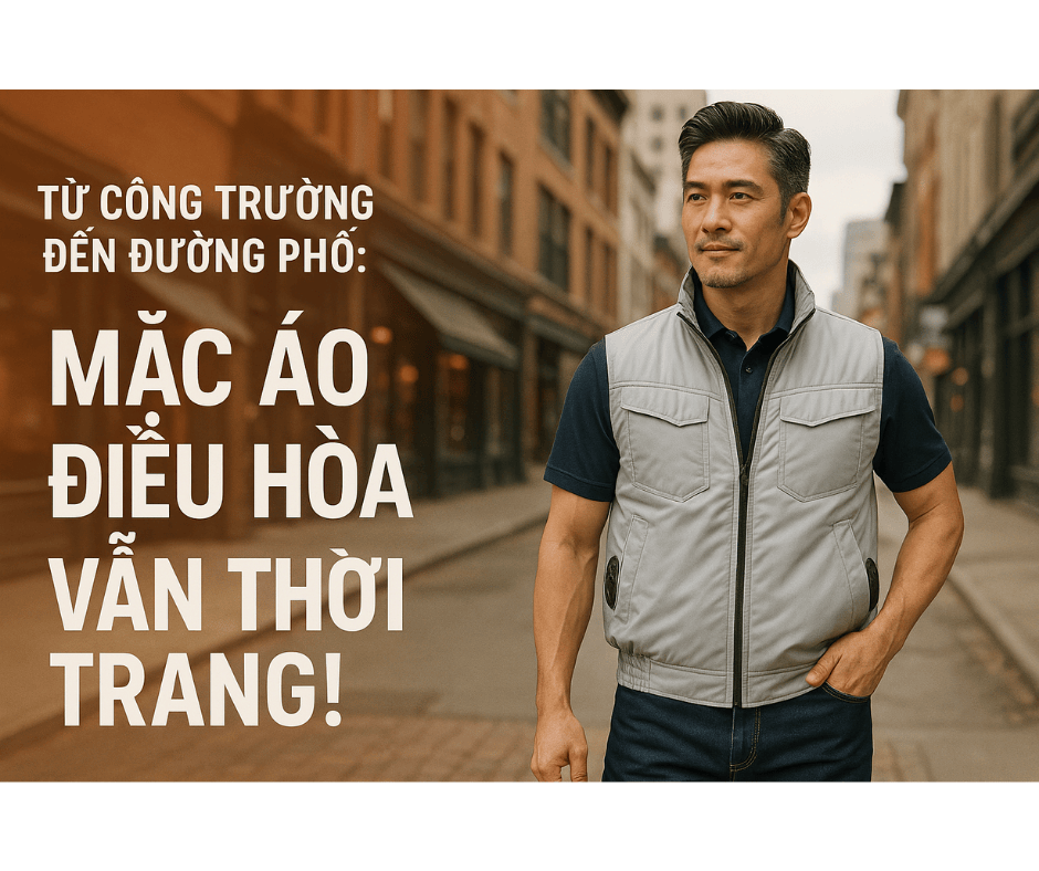 “Từ Công Trường Đến Đường Phố: Mặc Áo Điều Hòa Vẫn Thời Trang!”