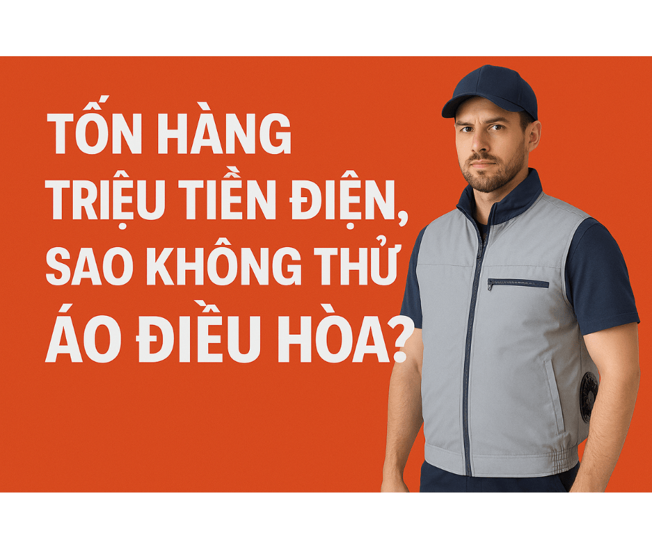 Tốn hàng triệu tiền điện, sao không thử áo điều hòa?