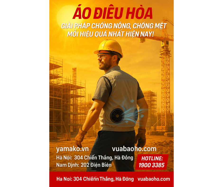 Áo Điều Hòa: Giải Pháp Chống Nóng, Chống Mệt Mỏi Hiệu Quả Nhất Hiện Nay!