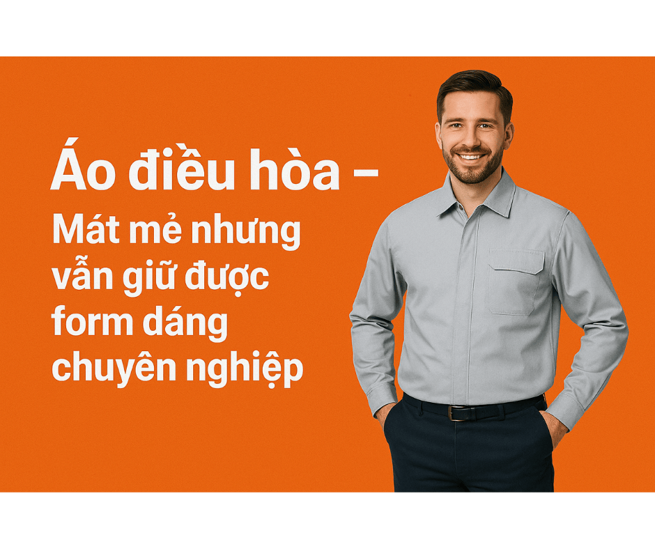 Áo điều hòa – Mát mẻ nhưng vẫn giữ được form dáng chuyên nghiệp