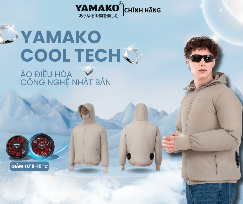 Áo điều hòa thiết kế mạnh mẽ cho nam giới – Áo điều hòa lựa chọn của người thông minh