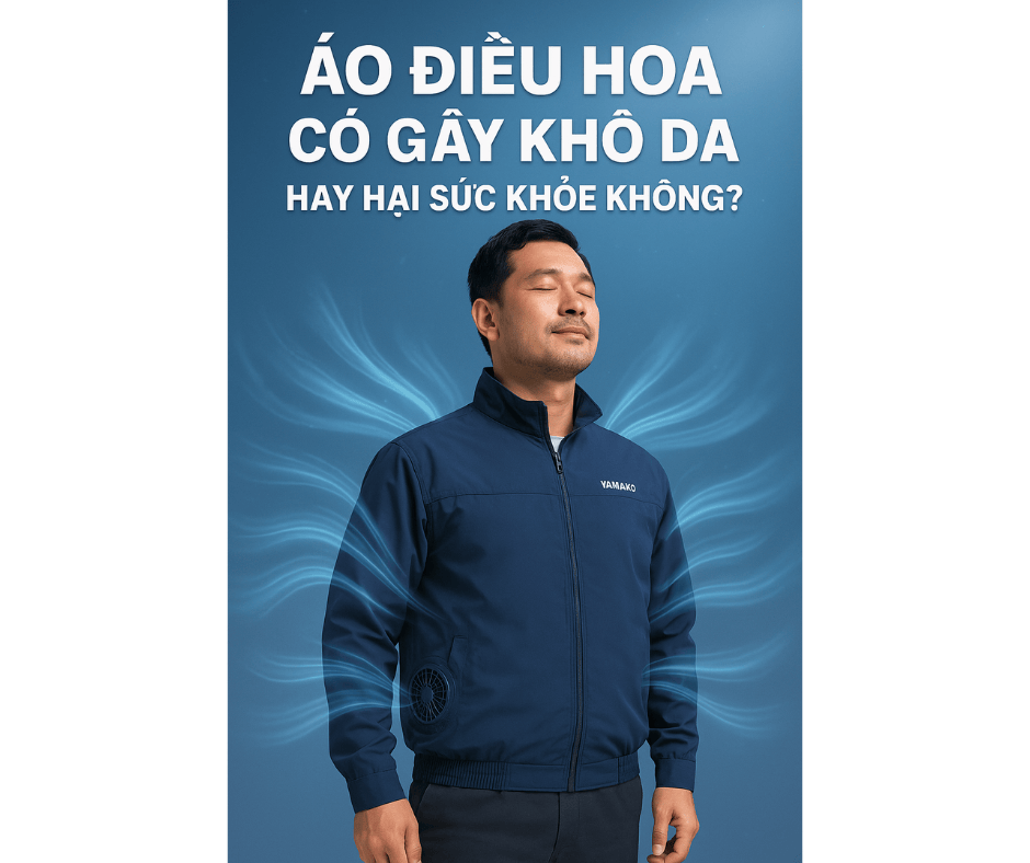 Áo điều hòa có gây khô da hay hại sức khỏe không?