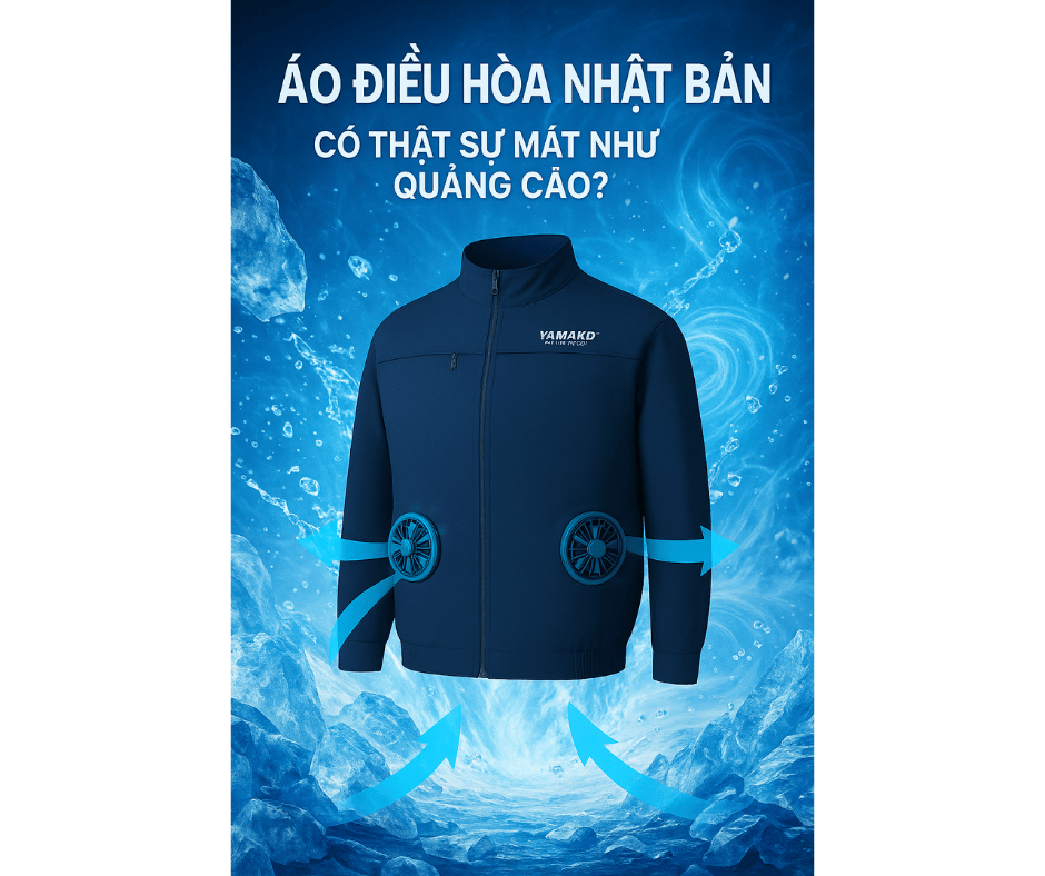 Áo điều hòa Nhật Bản có thật sự mát như quảng cáo?