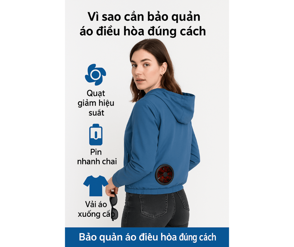 Bảo quản áo điều hòa