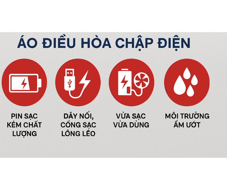 Áo điều hòa bị chập điện – Nguy hiểm không?