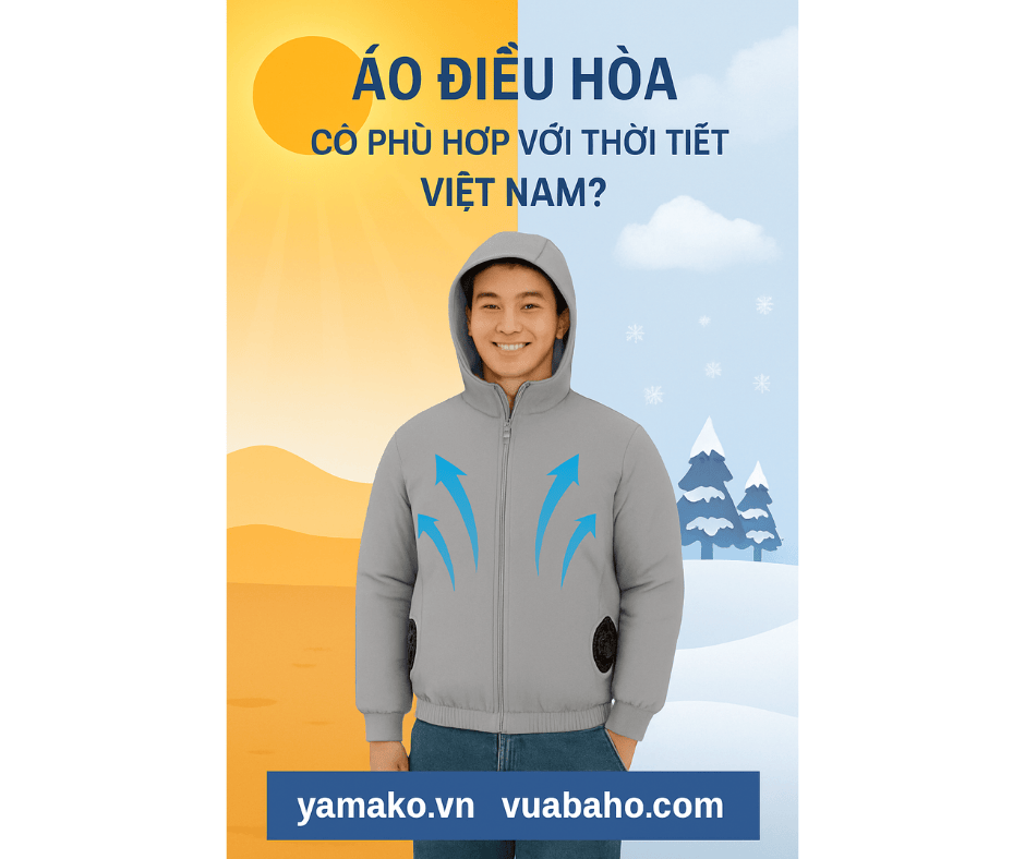 Áo điều hòa có phù hợp với thời tiết Việt Nam?