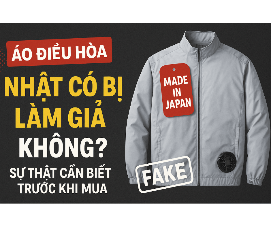 Áo điều hòa Nhật có bị làm giả không? Sự thật cần biết trước khi mua