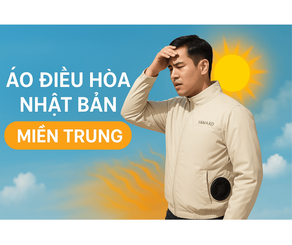 Áo điều hòa Nhật cho miền Trung
