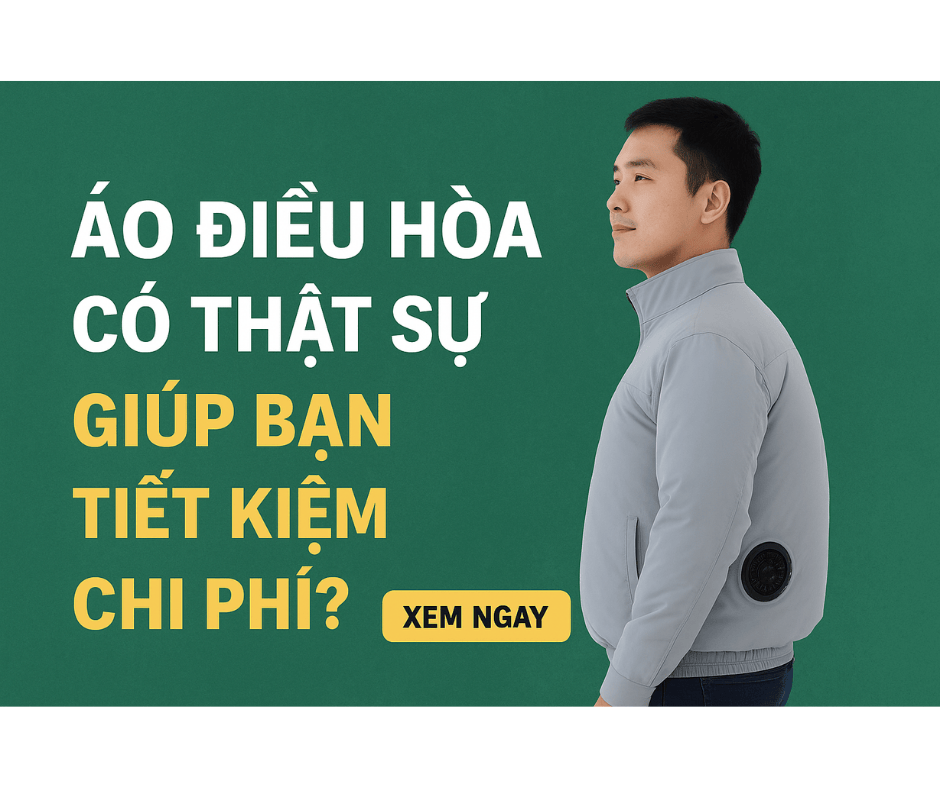 Áo điều hòa có thật sự giúp bạn tiết kiệm chi phí?
