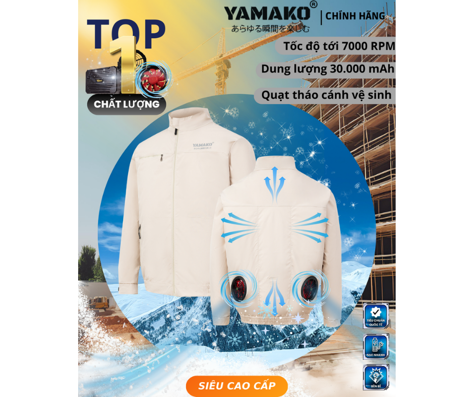 Muốn mát thật sự? Đừng nhìn vào thông số – hãy mặc thử áo điều hòa Yamako