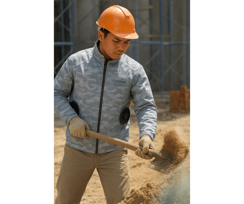 Cách chọn áo điều hòa tốt nhất cho thợ xây dựng