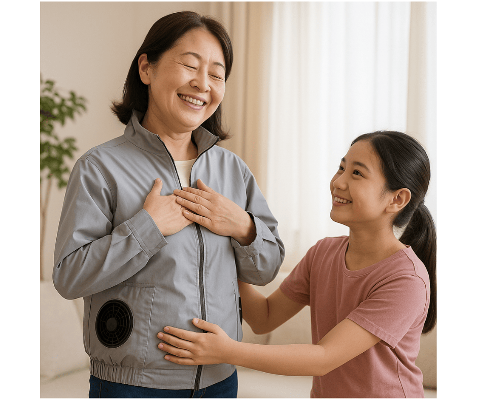 Tình yêu của mẹ là cơm ngon… còn tình yêu của bạn là chiếc áo điều hòa đúng lúc