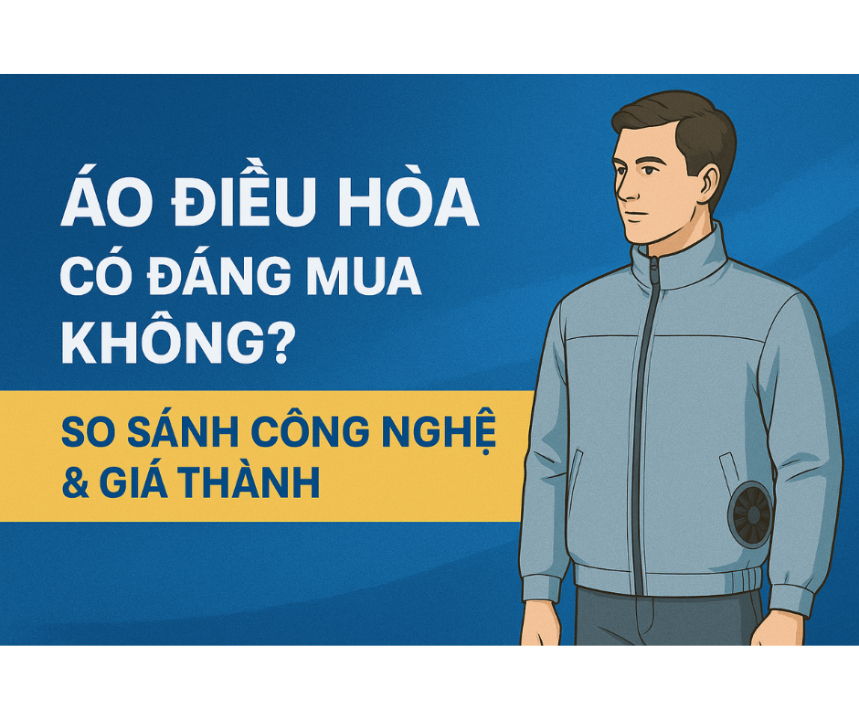 Áo điều hòa có đáng mua không? So sánh công nghệ & giá thành
