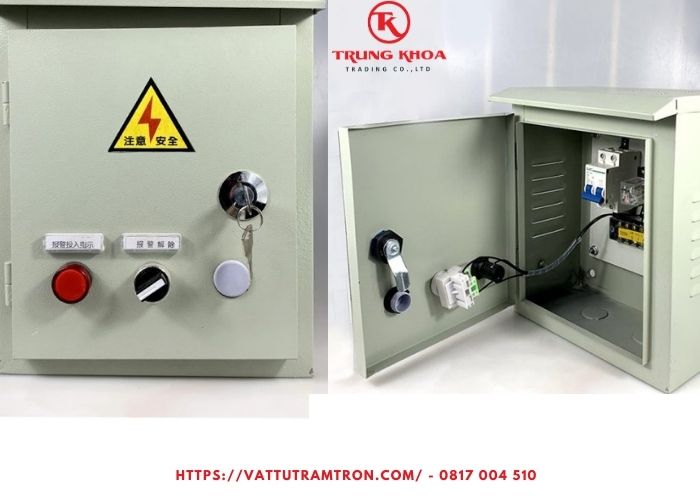 Tủ điện cảm biến mức silo 3