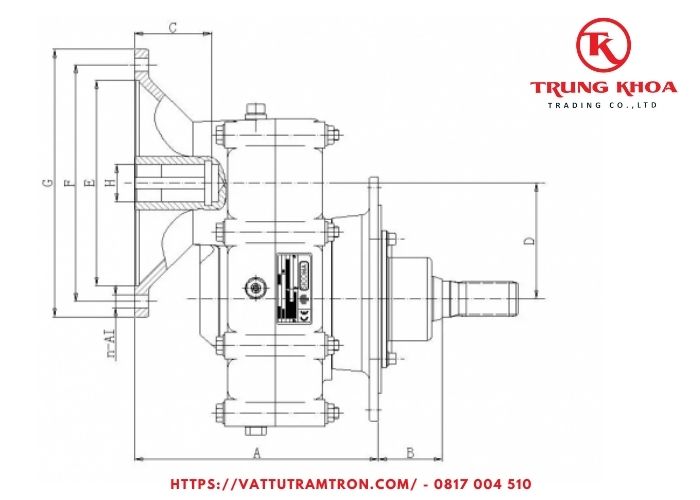 Hộp giảm tốc vít tải 273