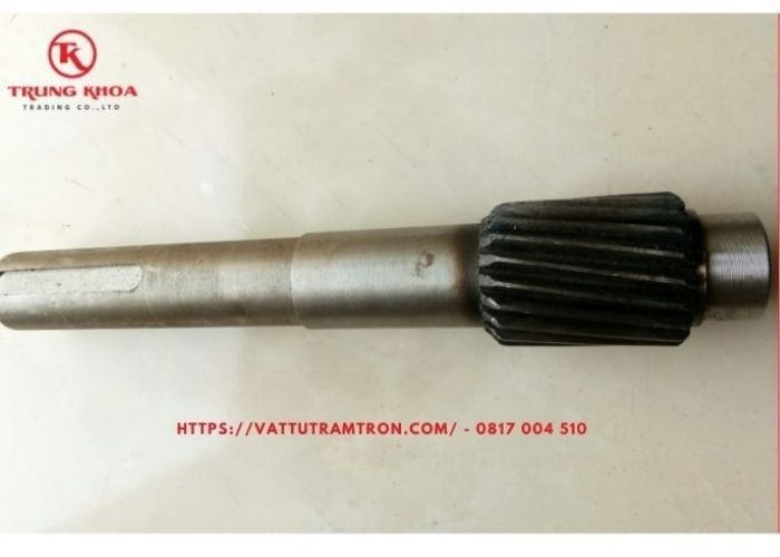 Trục răng hộp giảm tốc js750 răng 1 
