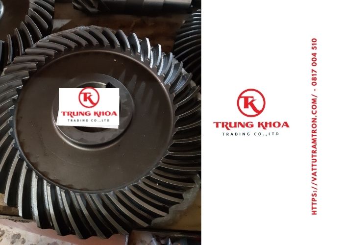 Bánh răng côn xoắn hộp giảm tốc 3m3