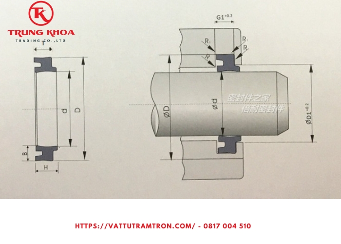 Phớt ZHM 15*21*7/9 3