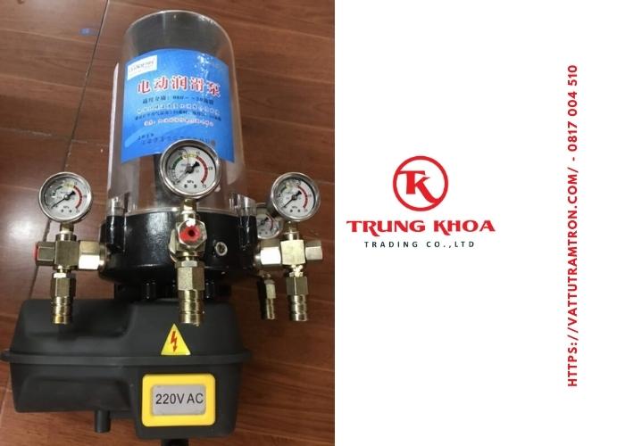 Bơm mỡ tự động đông cơ trong 5
