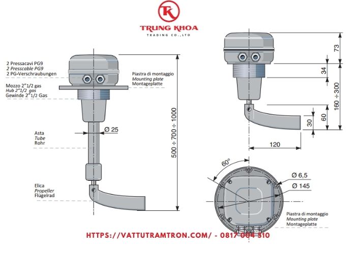 Báo mức si lô xi măng -3