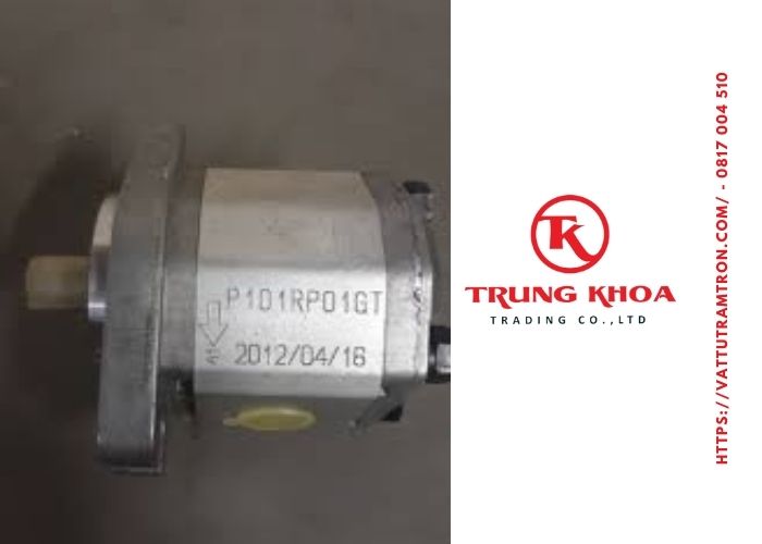 Bơm thủy lực bánh răng cửa xả cối trộn