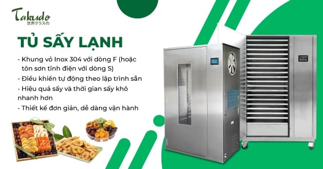 Quy trình sấy  một số loại hoa quả