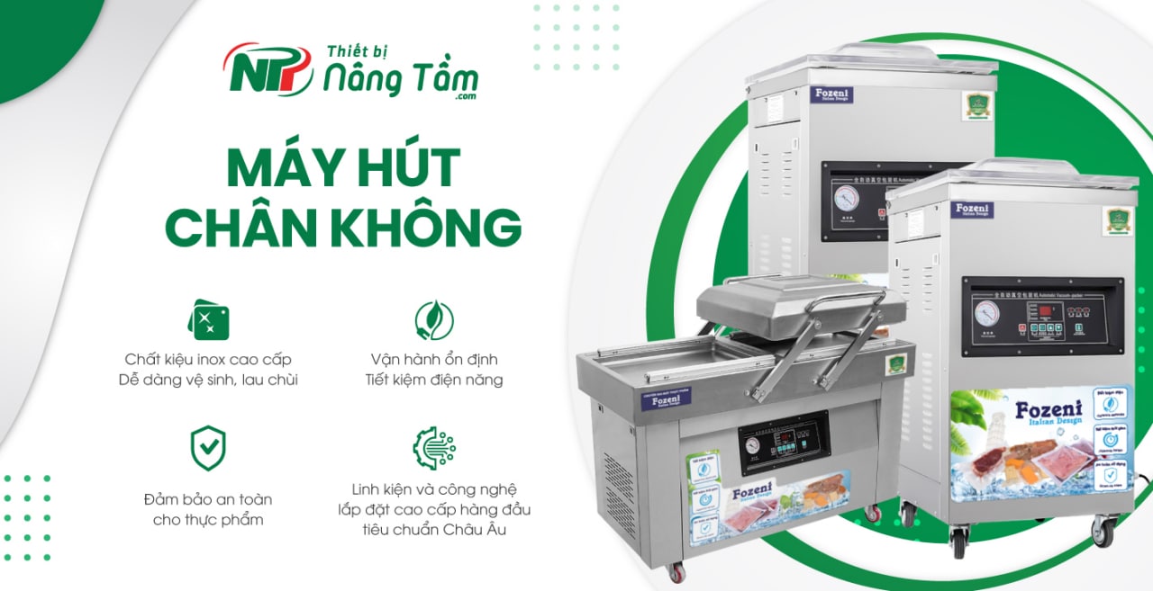 Lợi ích của máy hút chân không mang lại trong công nghệ bảo quản thịt tươi sống.