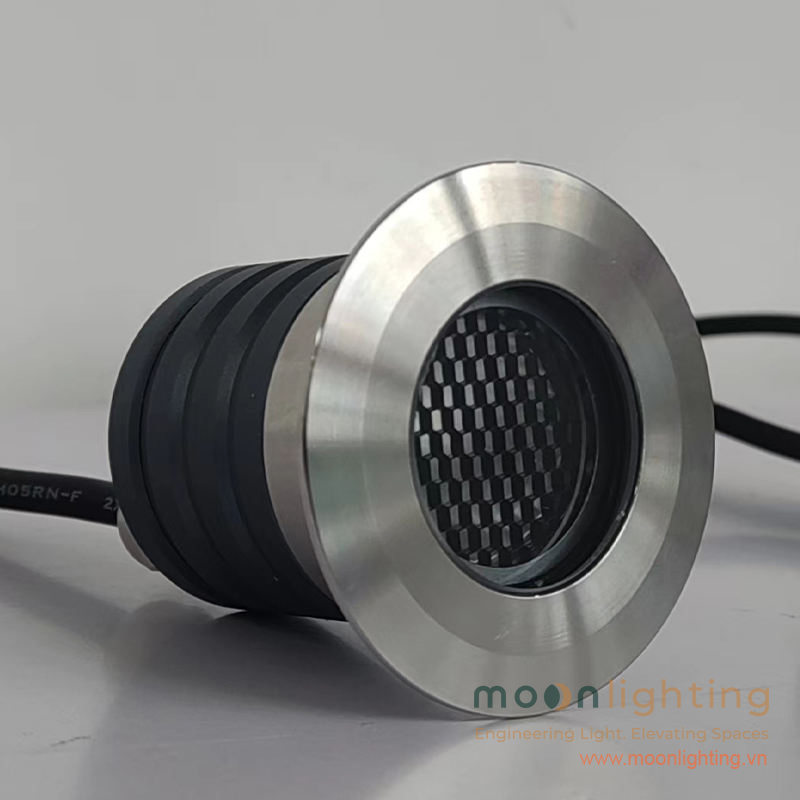 Đèn âm đất mini MG-105 Moon Lighting thân inox 304 cao cấp
